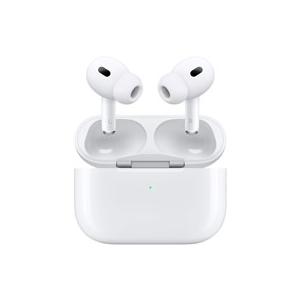 Apple(アップル)AirPods Pro（第2世代） MQD83J/A ［2022年9月発売モデル /リモコン・マイク対応 /ワイヤレス(左右分離) /Bluetooth /ノイズキャンセリング対応］