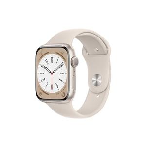 AppleWatch Series 8 45mm GPSモデル スターライト Apple Watch Series 8 GPS, 45mm Starlight Aluminum Case, Sport Band