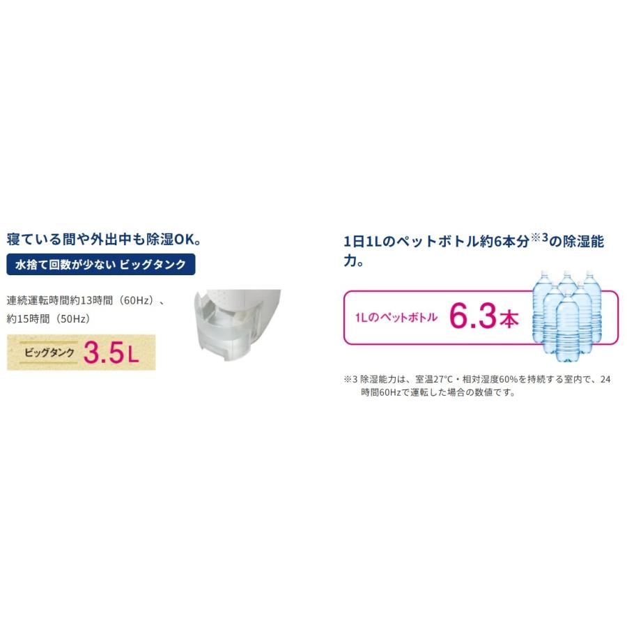 衣類乾燥除湿機 ☆コロナ BD-6325(AS) [スカイブルー][除湿量：1日6.3L
