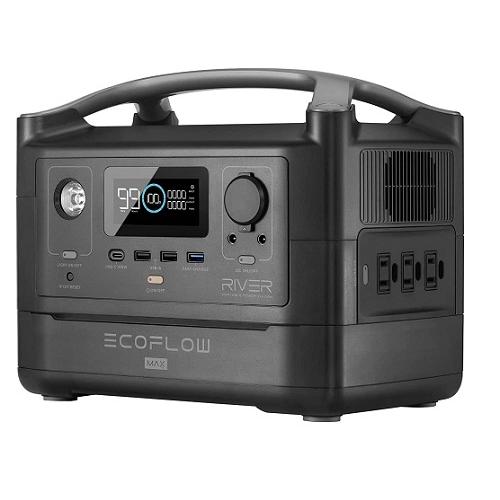 ☆EF EcoFlow(エコフロー) ポータブル電源 RIVER Max 576Wh 出力600W 