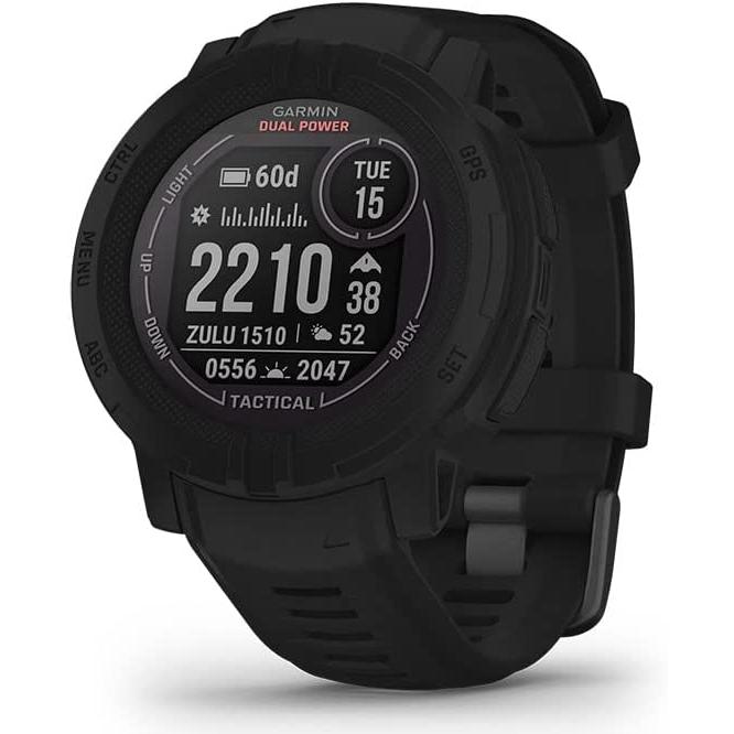 ☆GARMIN(ガーミン) Dual Power Tactical Edition BlackSuica