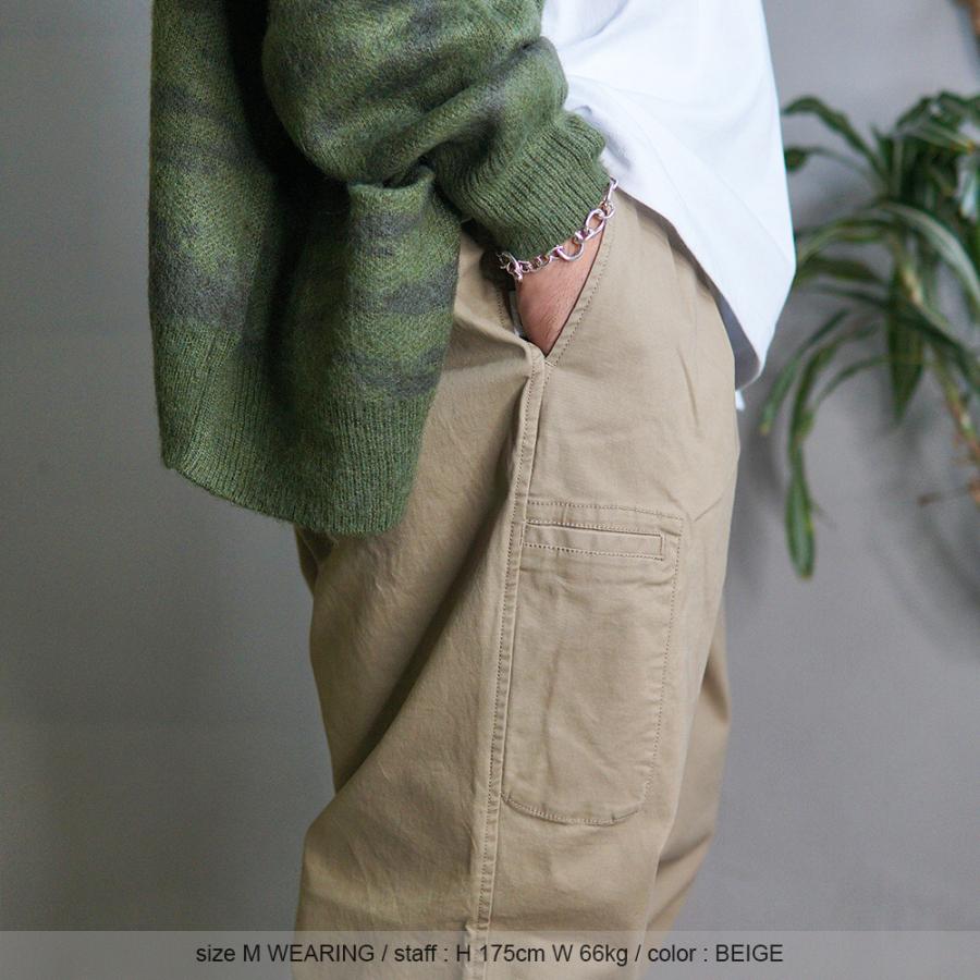 UNFRM OUTDOOR STANDARD STRETCH CHINO CLOTH TWO TUCK WIDE PANTS AW-7534 ユニフォーム ブランド 公式通販 スノーボード