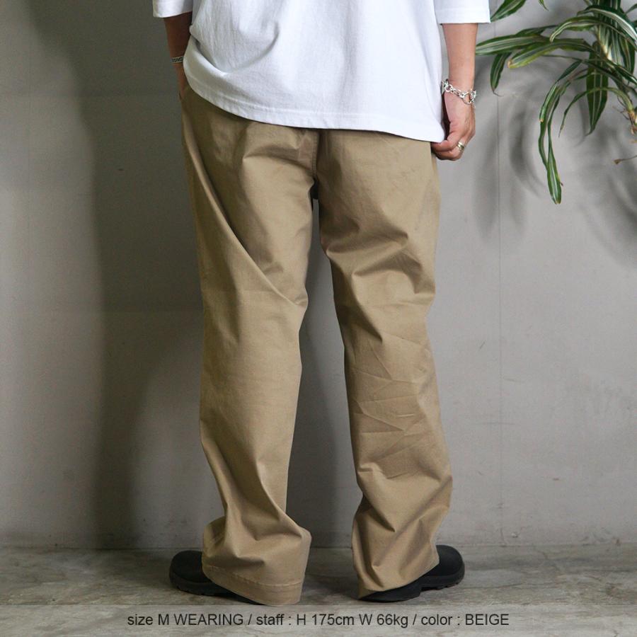 UNFRM OUTDOOR STANDARD STRETCH CHINO CLOTH TWO TUCK WIDE PANTS AW-7534 ユニフォーム ブランド 公式通販 スノーボード
