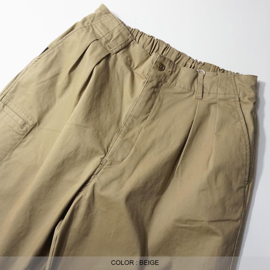 UNFRM OUTDOOR STANDARD STRETCH CHINO CLOTH TWO TUCK WIDE PANTS AW-7534 ユニフォーム ブランド 公式通販 スノーボード