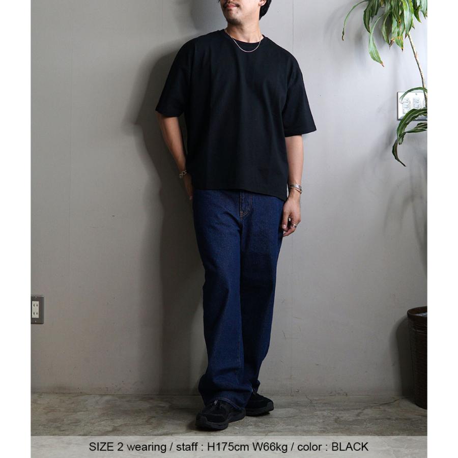 EDIT CLOTHING SHORT LENGTH TEE ED-405 エディットクロージング ブランド メンズ 公式通販 取り扱い 半袖 Tシャツ インスタ デニム |  | 19