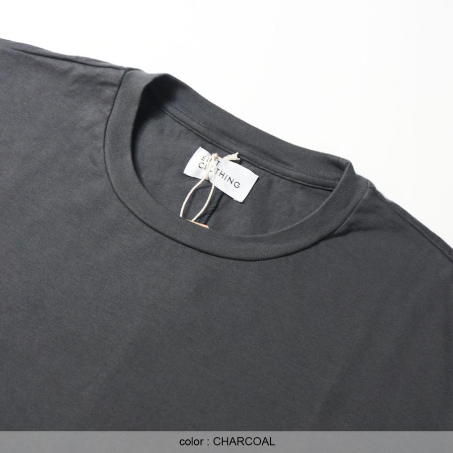EDIT CLOTHING SHORT LENGTH TEE ED-405 エディットクロージング ブランド メンズ 公式通販 取り扱い 半袖 Tシャツ インスタ デニム |  | 02