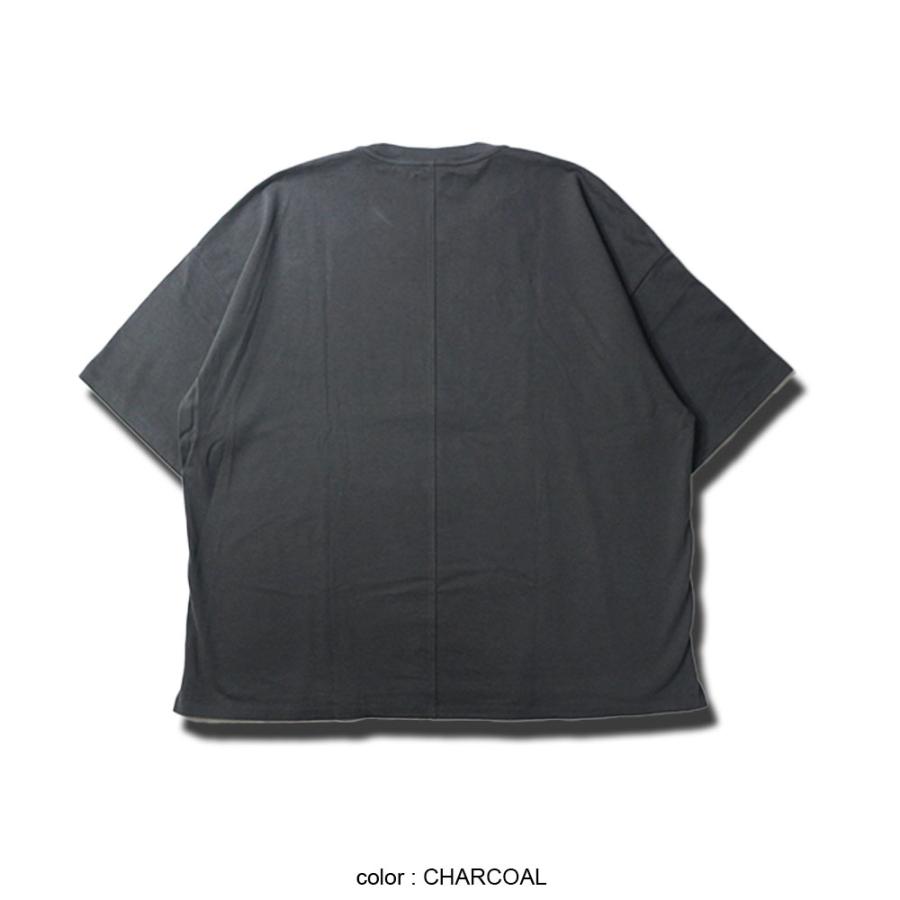 EDIT CLOTHING SHORT LENGTH TEE ED-405 エディットクロージング ブランド メンズ 公式通販 取り扱い 半袖 Tシャツ インスタ デニム |  | 04