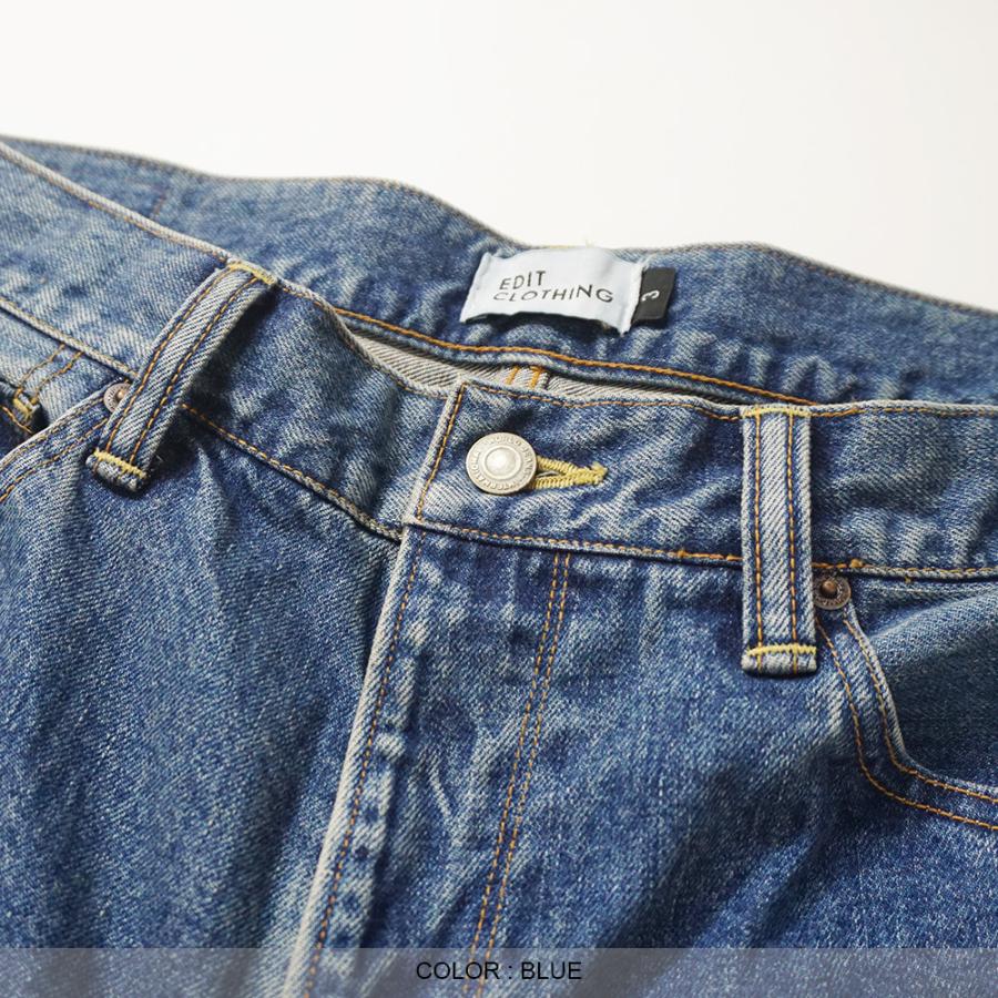 EDIT CLOTHING Tapered Loose Denim テーパードルーズデニム ED EDIT CLOTHING Tapered Loose Denim テーパードルーズデニム ED