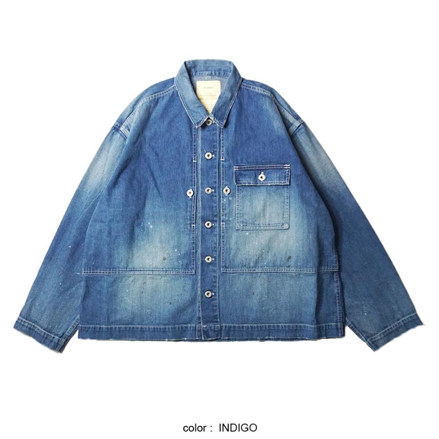 H.UNIT STORE LABEL 2026SS新作 H.UNIT Denim P-44 Jacket(Used Wash