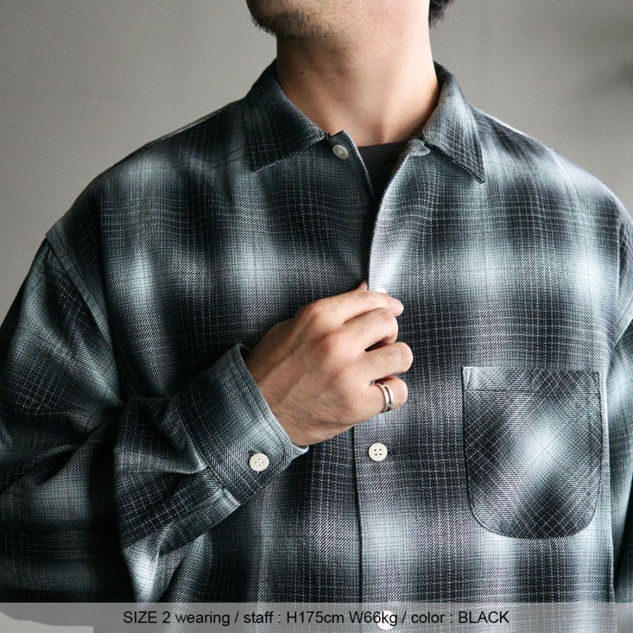 H.UNIT STORE LABEL 2026AW新作 H.UNIT Indigo Check Shirt H-SH068