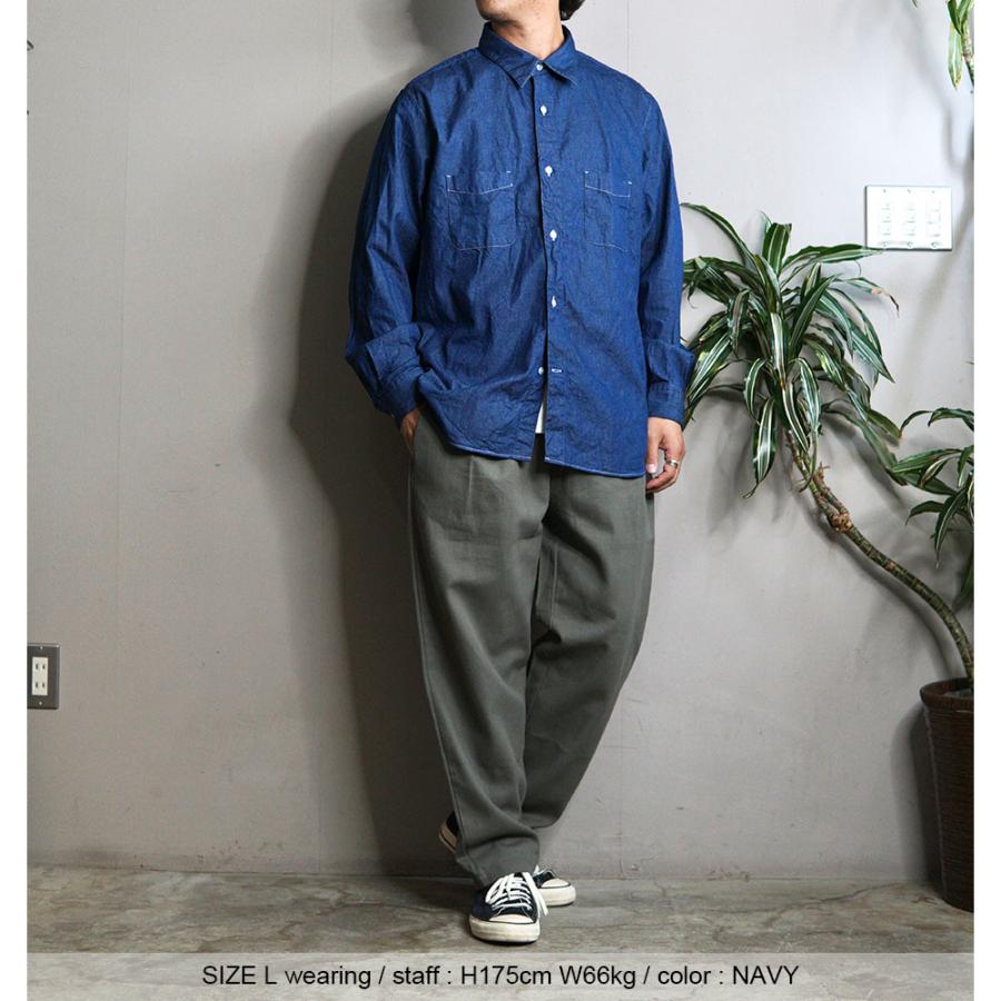 CATTA REGULAR COLLAR W-POCKET SHIRT -DENIM RG-01WP カッタ ブランド メンズ 公式通販 取扱店 福岡 シャツ 長袖 半袖 パンツ |  | 18