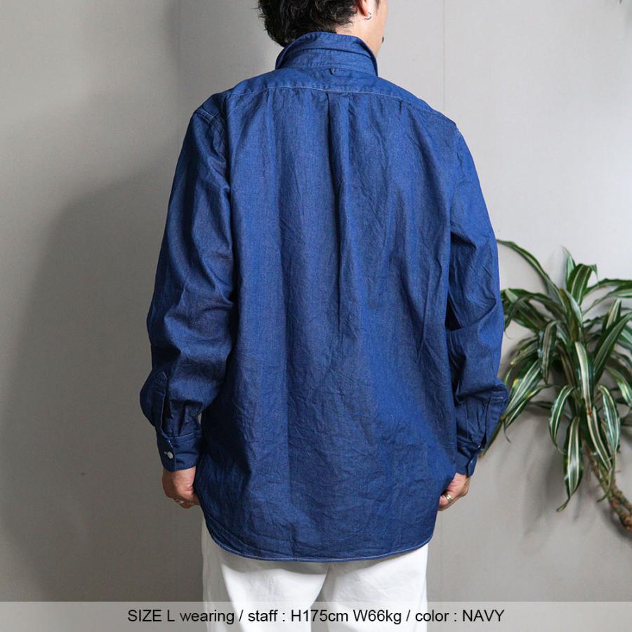 CATTA REGULAR COLLAR W-POCKET SHIRT -DENIM RG-01WP カッタ ブランド メンズ 公式通販 取扱店 福岡 シャツ 長袖 半袖 パンツ |  | 11