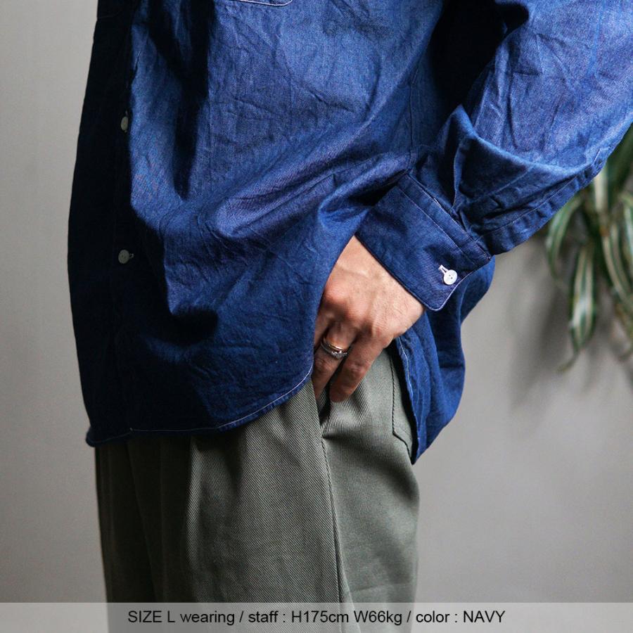 CATTA REGULAR COLLAR W-POCKET SHIRT -DENIM RG-01WP カッタ ブランド メンズ 公式通販 取扱店 福岡 シャツ 長袖 半袖 パンツ |  | 16
