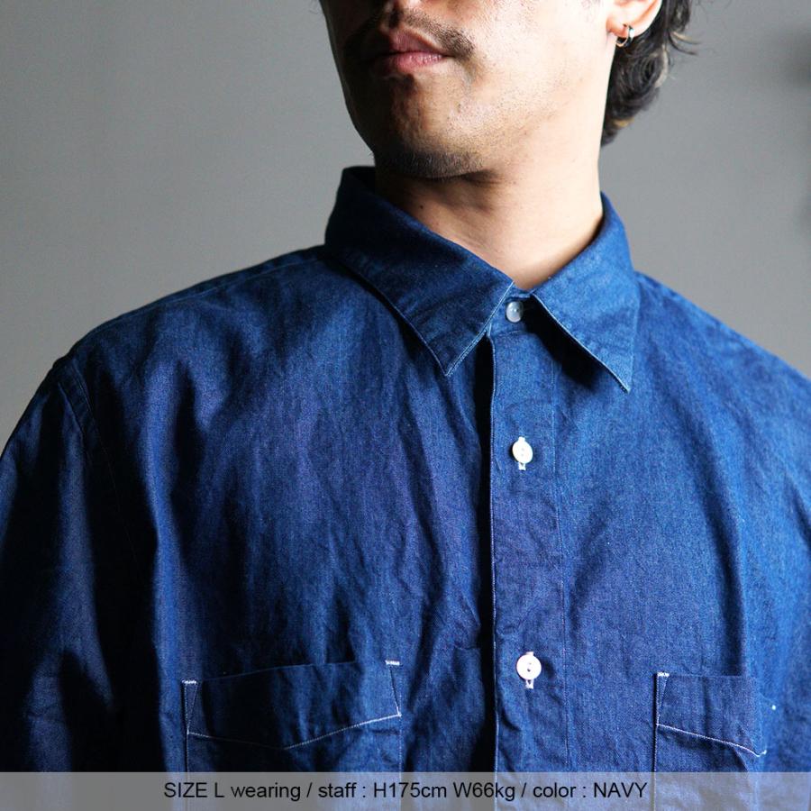 CATTA REGULAR COLLAR W-POCKET SHIRT -DENIM RG-01WP カッタ ブランド メンズ 公式通販 取扱店 福岡 シャツ 長袖 半袖 パンツ |  | 12