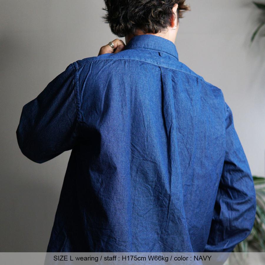 CATTA REGULAR COLLAR W-POCKET SHIRT -DENIM RG-01WP カッタ ブランド メンズ 公式通販 取扱店 福岡 シャツ 長袖 半袖 パンツ |  | 15