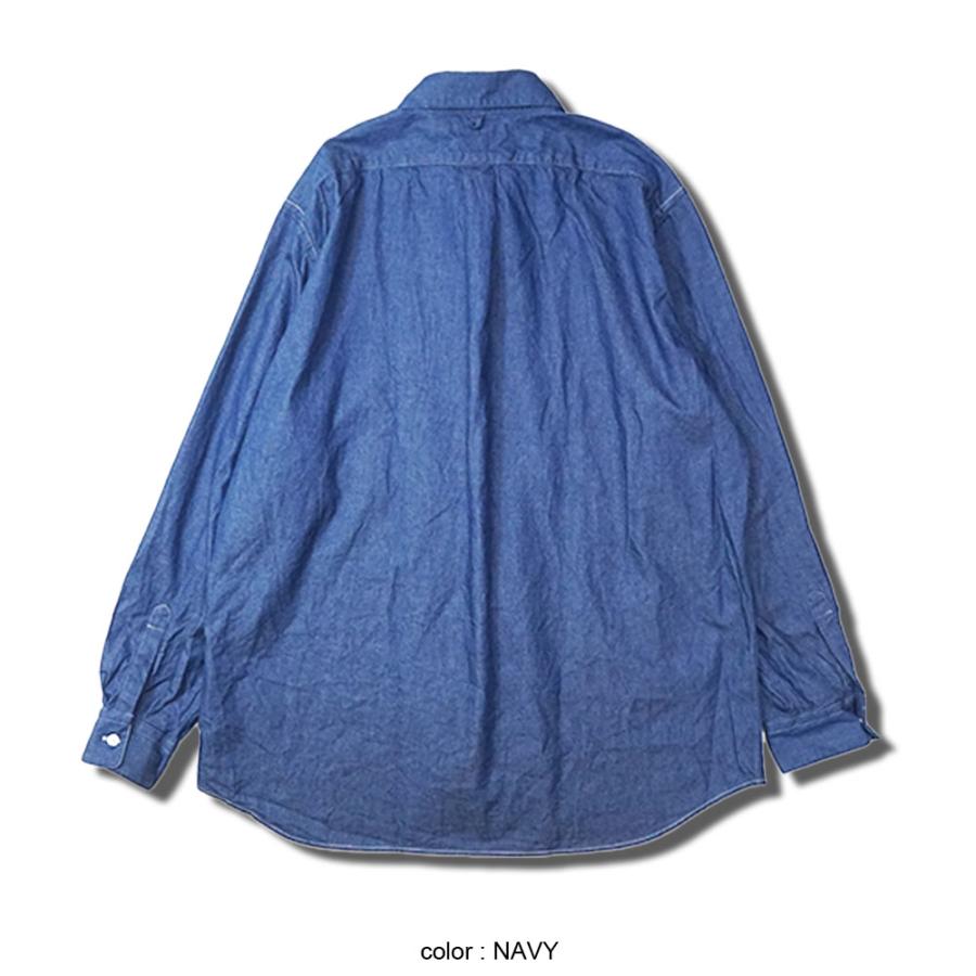 CATTA REGULAR COLLAR W-POCKET SHIRT -DENIM RG-01WP カッタ ブランド メンズ 公式通販 取扱店 福岡 シャツ 長袖 半袖 パンツ |  | 02