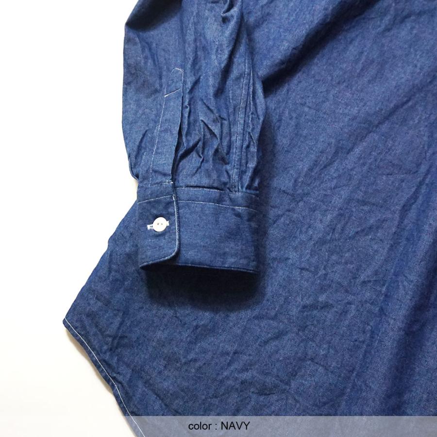 CATTA REGULAR COLLAR W-POCKET SHIRT -DENIM RG-01WP カッタ ブランド メンズ 公式通販 取扱店 福岡 シャツ 長袖 半袖 パンツ |  | 04