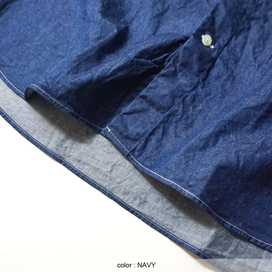 CATTA REGULAR COLLAR W-POCKET SHIRT -DENIM RG-01WP カッタ ブランド メンズ 公式通販 取扱店 福岡 シャツ 長袖 半袖 パンツ |  | 07
