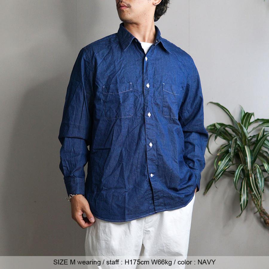CATTA REGULAR COLLAR W-POCKET SHIRT -DENIM RG-01WP カッタ ブランド メンズ 公式通販 取扱店 福岡 シャツ 長袖 半袖 パンツ |  | 08
