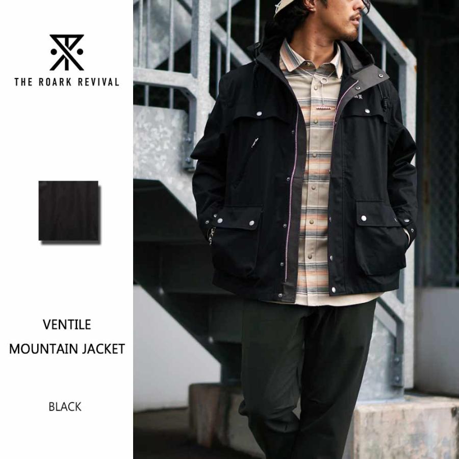 ROARK REVIVAL VENTILE MOUNTAIN JACKET RJJ851-BLK ロアークリバイバル ブランド 通販  マウンテンパーカー ジャケット ワイルドシングス :RJJ851-BLK:SelectShop D River - 通販 - Yahoo!ショッピング