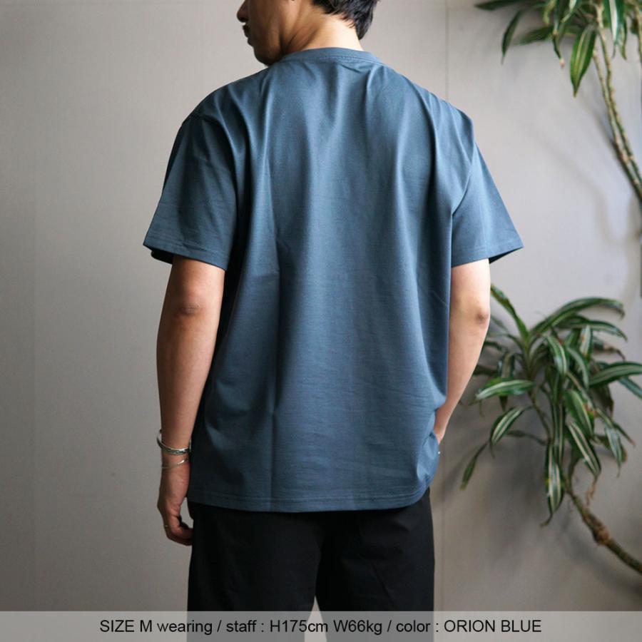 ROARK REVIVAL "LABEL POCKET" FINE TECH DRY TEE RTJF1200 ロアークリバイバル ブランド メンズ 公式通販 取扱店 ロゴ 半袖 Tシャツ | ROARK REVIVAL | 12