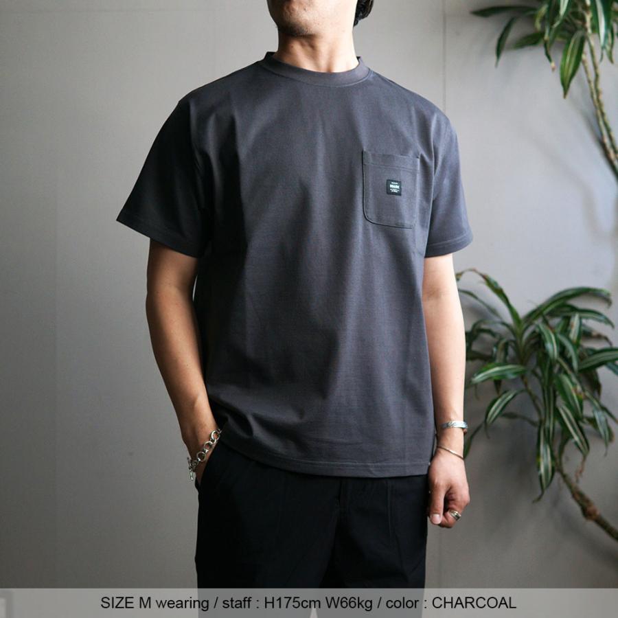 ROARK REVIVAL "LABEL POCKET" FINE TECH DRY TEE RTJF1200 ロアークリバイバル ブランド メンズ 公式通販 取扱店 ロゴ 半袖 Tシャツ | ROARK REVIVAL | 17