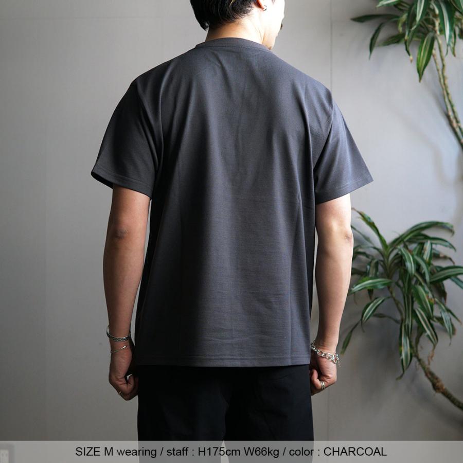 ROARK REVIVAL "LABEL POCKET" FINE TECH DRY TEE RTJF1200 ロアークリバイバル ブランド メンズ 公式通販 取扱店 ロゴ 半袖 Tシャツ | ROARK REVIVAL | 18