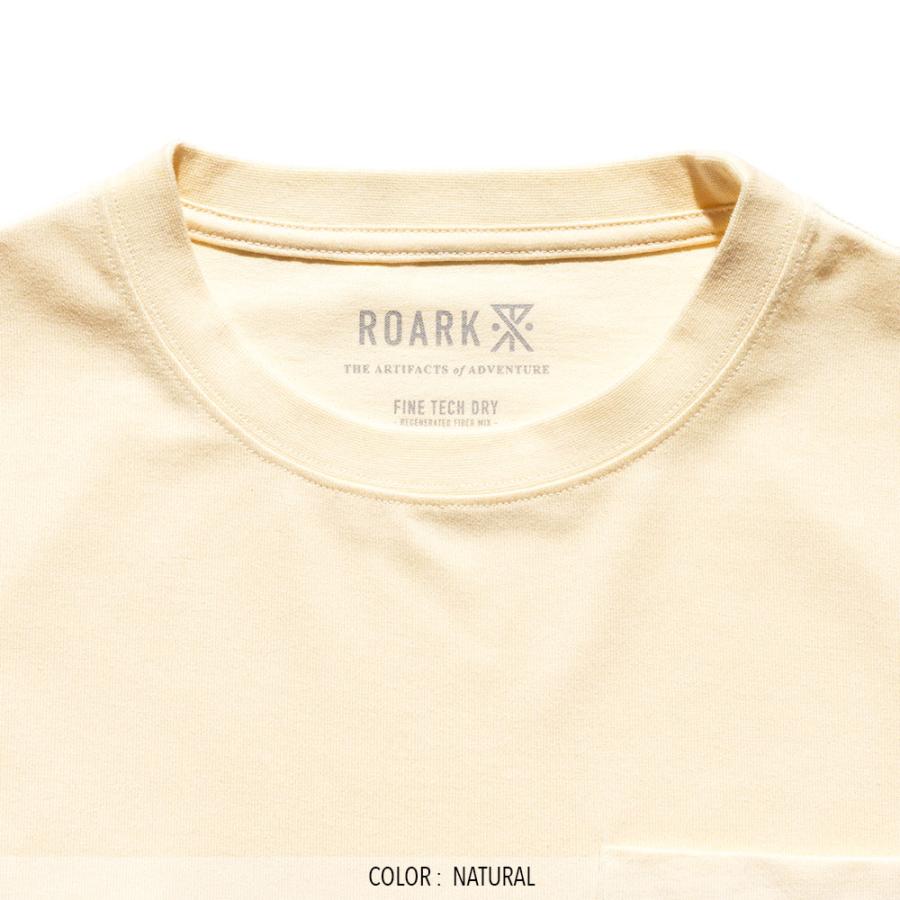 ROARK REVIVAL "LABEL POCKET" FINE TECH DRY TEE RTJF1200 ロアークリバイバル ブランド メンズ 公式通販 取扱店 ロゴ 半袖 Tシャツ | ROARK REVIVAL | 05