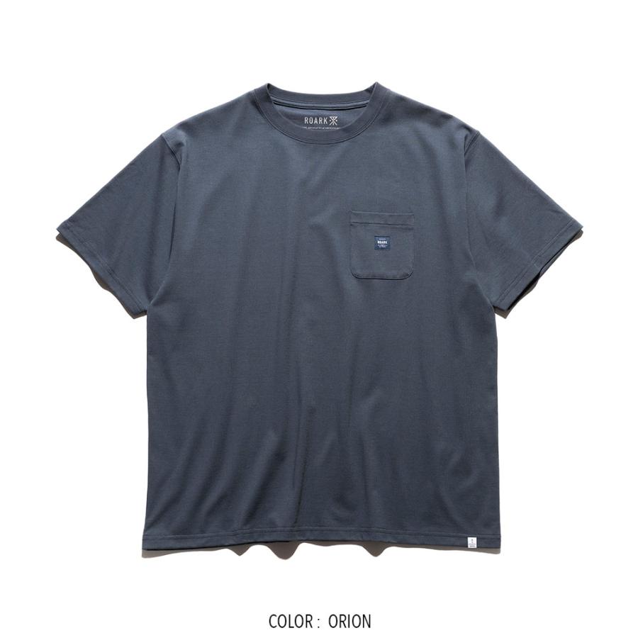 ROARK REVIVAL "LABEL POCKET" FINE TECH DRY TEE RTJF1200 ロアークリバイバル ブランド メンズ 公式通販 取扱店 ロゴ 半袖 Tシャツ | ROARK REVIVAL | 01