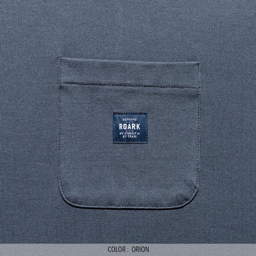 ROARK REVIVAL "LABEL POCKET" FINE TECH DRY TEE RTJF1200 ロアークリバイバル ブランド メンズ 公式通販 取扱店 ロゴ 半袖 Tシャツ | ROARK REVIVAL | 02