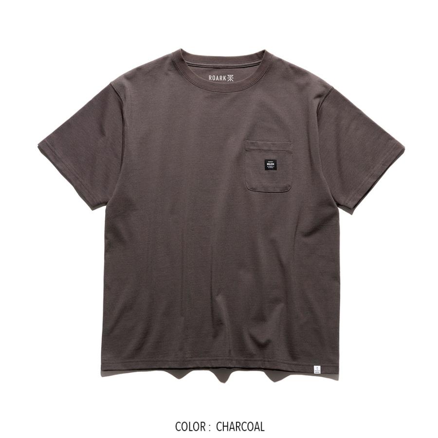 ROARK REVIVAL "LABEL POCKET" FINE TECH DRY TEE RTJF1200 ロアークリバイバル ブランド メンズ 公式通販 取扱店 ロゴ 半袖 Tシャツ | ROARK REVIVAL | 07