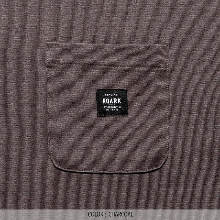 ROARK REVIVAL "LABEL POCKET" FINE TECH DRY TEE RTJF1200 ロアークリバイバル ブランド メンズ 公式通販 取扱店 ロゴ 半袖 Tシャツ | ROARK REVIVAL | 09