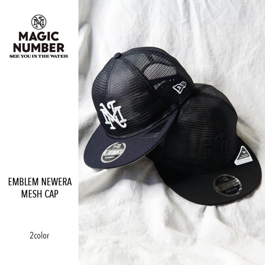 MAGIC NUMBER EMBLEM NEWERA MESH CAP STD-C08 マジックナンバー ブランド メンズファッション 公式通販 取扱店 帽子 キャップ ハット | MAGIC NUMBER