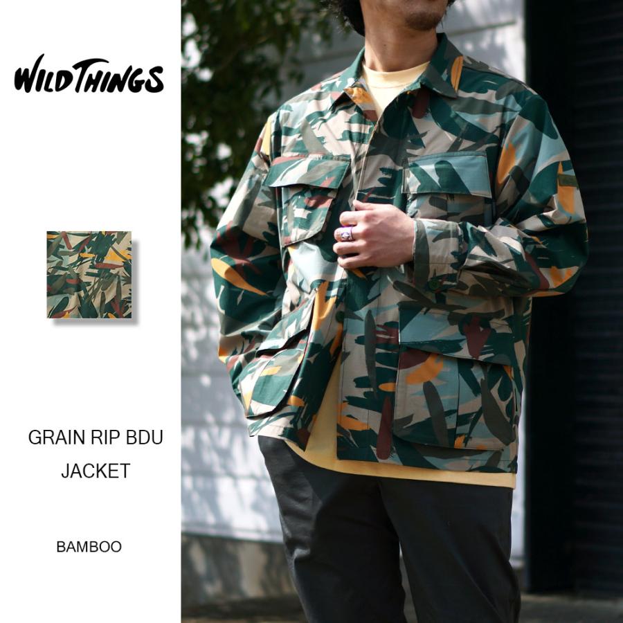 WILD THINGS（ワイルドシングス） WILD THINGS GRIN RIP BDU JACKET