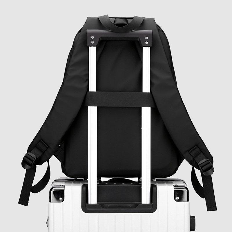 バックパック PC収納 リュックサック メンズ 撥水 ビジネス 通学 通勤 旅行 軽量 シンプル 無地 出張 日帰り | ブランド登録なし | 07