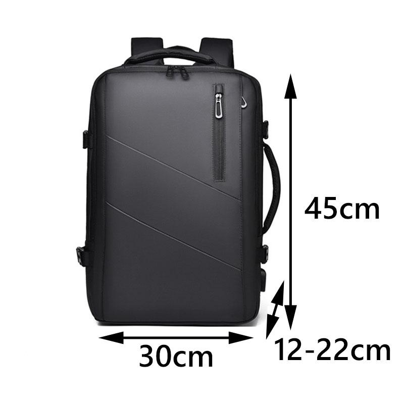 バックパック メンズ 撥水 PC収納 拡張 大容量 ビジネス リュック 通学 通勤 旅行 軽量 おしゃれ 大きめ 多機能 | ブランド登録なし | 16