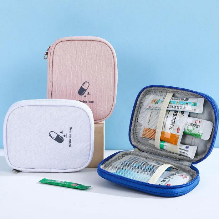 お薬ケース おくすり お薬 ポーチ 携帯 小さい 旅行 常備薬 救急 通院 衛生用品 持ち歩き 小物入れ 収納 【ランキング受賞】 | ブランド登録なし | 07