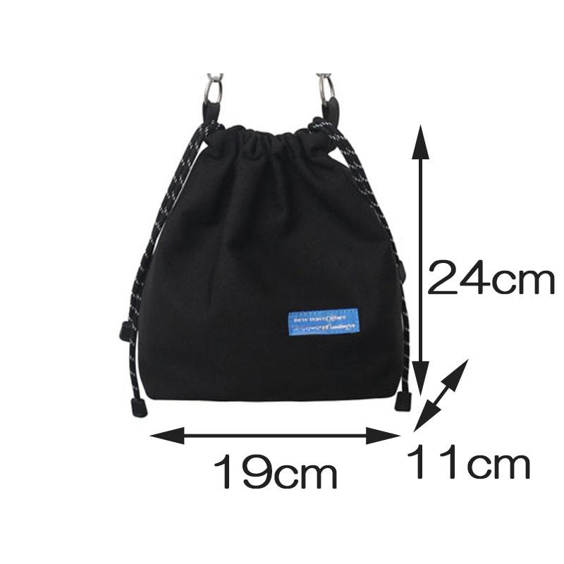 巾着ショルダーバッグ 軽量 肩がけ スマホショルダー シンプル 小さめ 小物入れ 斜めがけ レディース | ブランド登録なし | 10