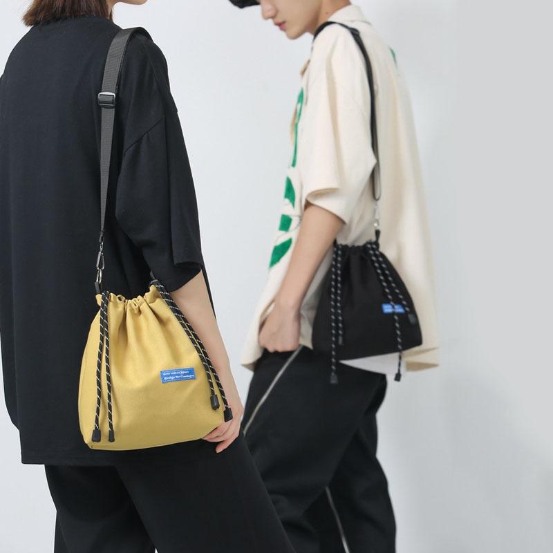 巾着ショルダーバッグ 軽量 肩がけ スマホショルダー シンプル 小さめ 小物入れ 斜めがけ レディース | ブランド登録なし | 03