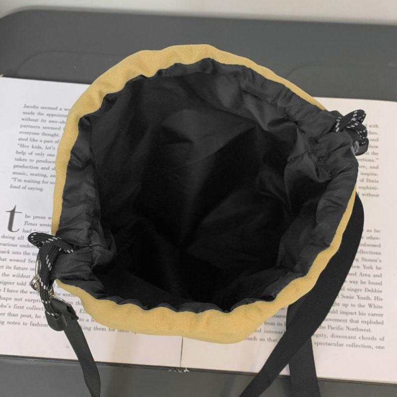 巾着ショルダーバッグ 軽量 肩がけ スマホショルダー シンプル 小さめ 小物入れ 斜めがけ レディース | ブランド登録なし | 08