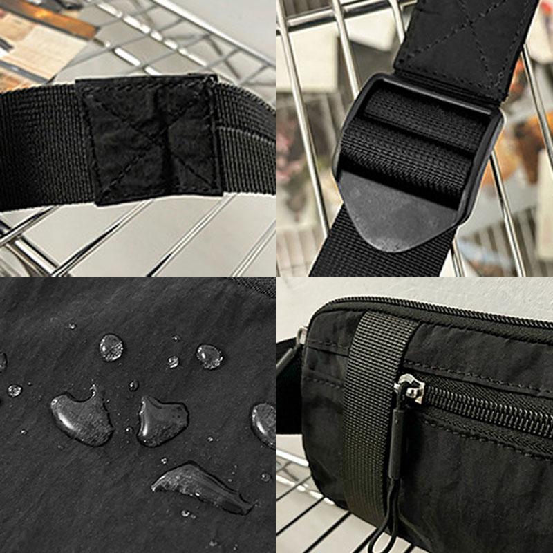 ショルダーバッグ メンズ 薄型 横型 軽量 スマホショルダー シンプル 小さめ 小物入れ | ブランド登録なし | 18