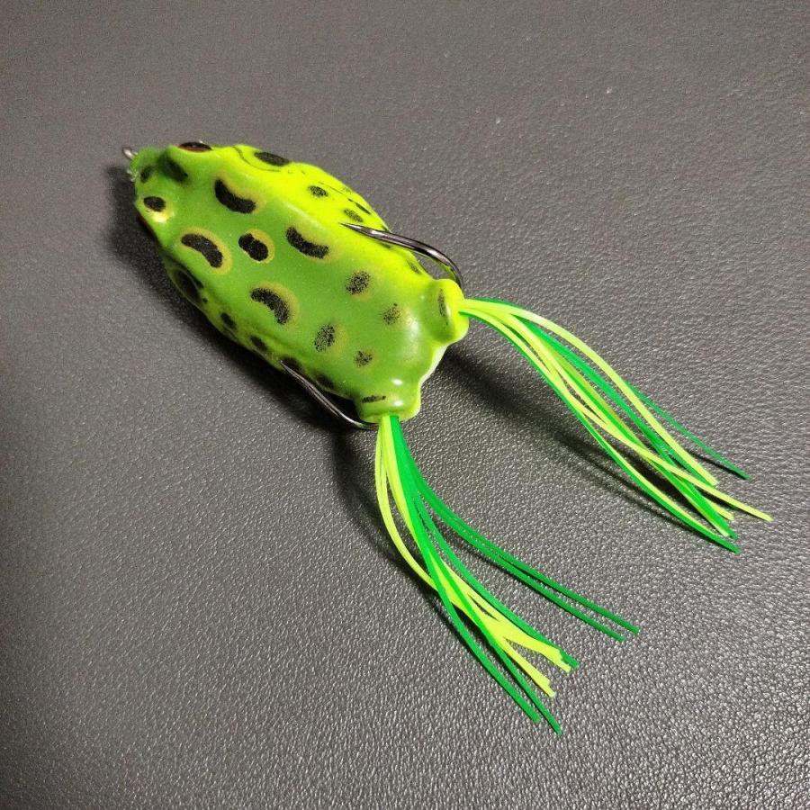 フロッグ ルアー 12g ソフト 3個セット ナマズ バス 釣り カエル