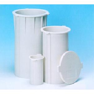 プラモールド φ5×10 60本入り 使い捨て型枠 プラモールド 使い捨て型枠 5×10cm 1ケース（60本）プラスチック製