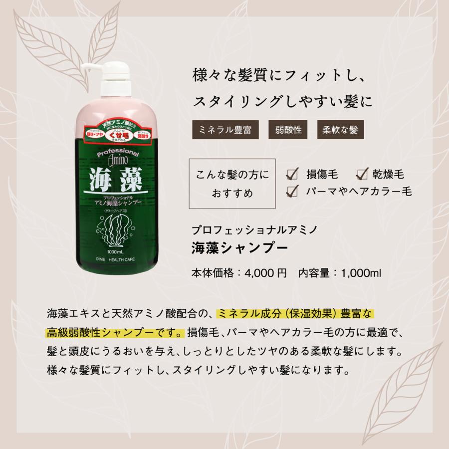 お得なセット プロフェッショナルアミノ海藻シャンプー1000ml 2本セット 弱酸性 くせ毛 大容量 高品質 Aminok Set04 D Shop Style Yahoo 店 通販 Yahoo ショッピング