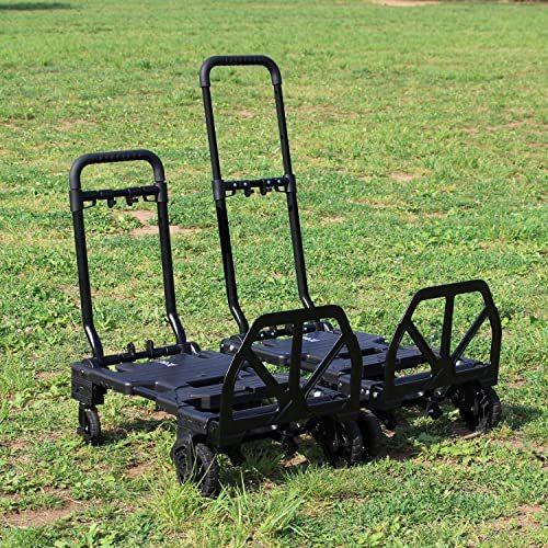 お買得 花岡車輌 W385 D640 H130mm 折りたたみ時 2x4bk F Cart フラットカート2ｘ4 その他釣り具 Pathwaysfl Org