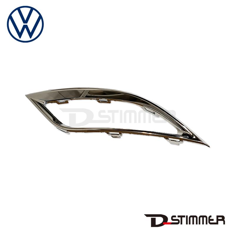 VW純正リアバンパーボウリクローム