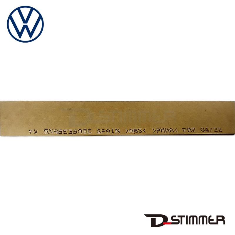 フォルクスワーゲン（Volkswagen） 純正品 サイドエンブレム左側