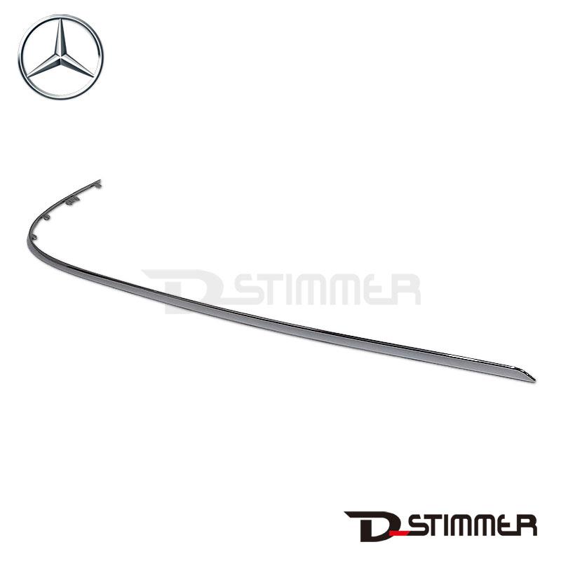 ベンツSクラスW223前期純正リアバンパーメッキモール左AMGライン Mercedes-Benz（メルセデス・ベンツ） 純正品 リアバンパーメッキ
