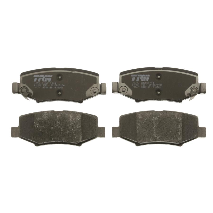 クライスラー リアブレーキパッド 新品 TRW GDB4145 68003776AA : 輸入