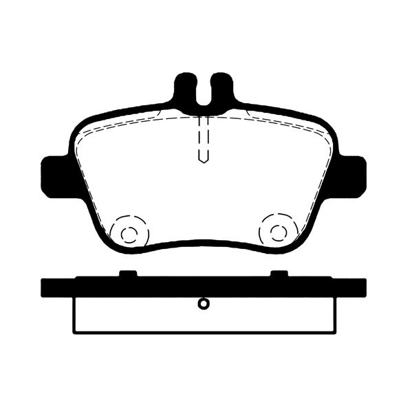 Mercedes-Benz（メルセデス・ベンツ） リアブレーキパッド 新品 RAICAM